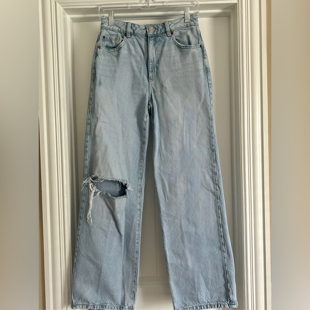Garage Wide Leg Jeans, size 01 or 25.